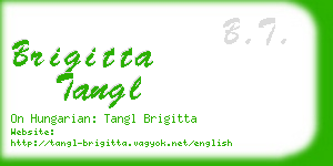 brigitta tangl business card